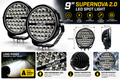 Hella ValueFit Supernova 2.0 9'' LED Spot Light Set