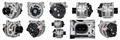 12V 120A Alternator – NCB1