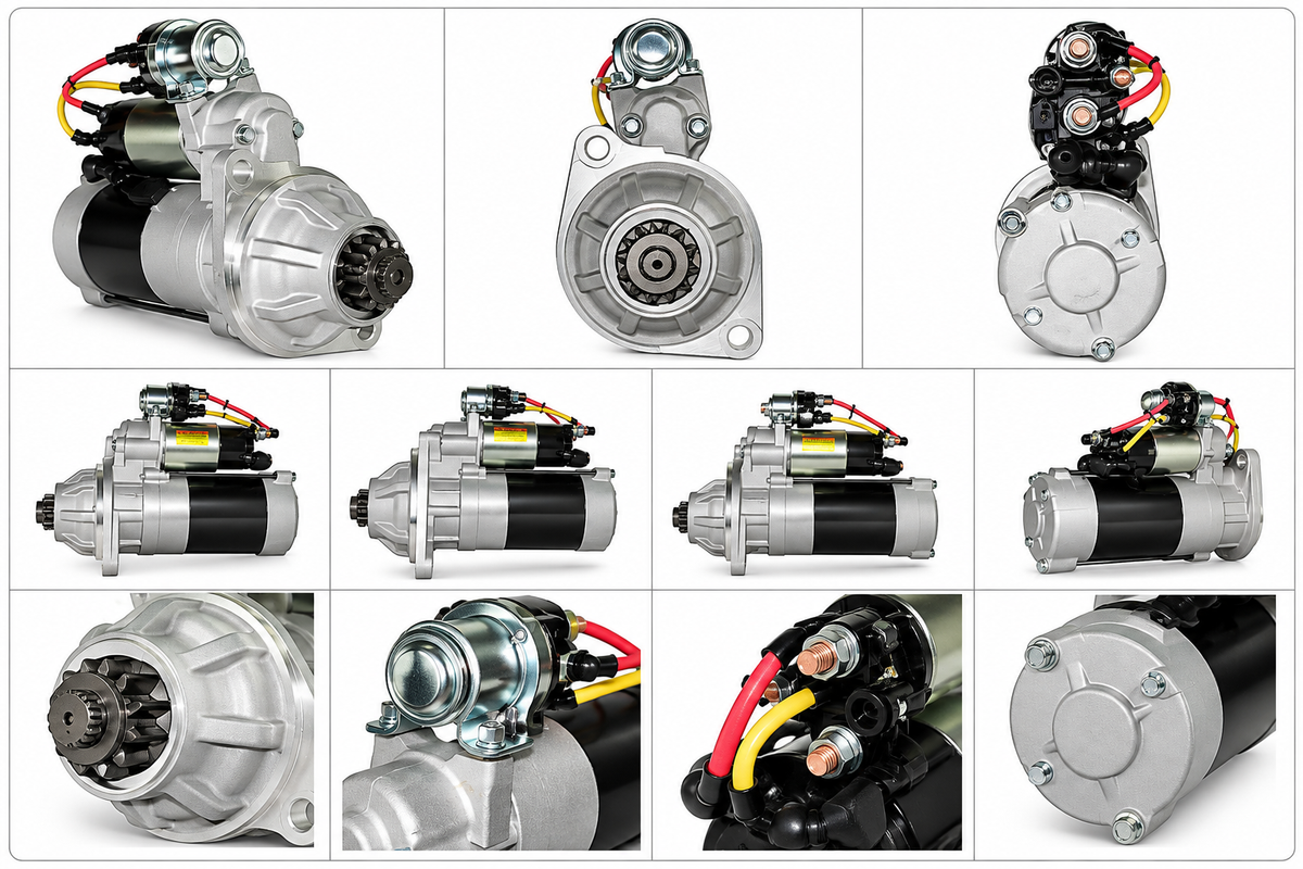 24V 6.0kW Heavy-Duty Starter Motor