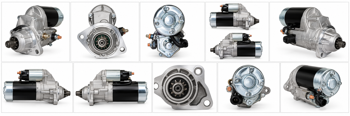 12V 2.7kW Heavy-Duty Starter Motor – 10 Tooth
