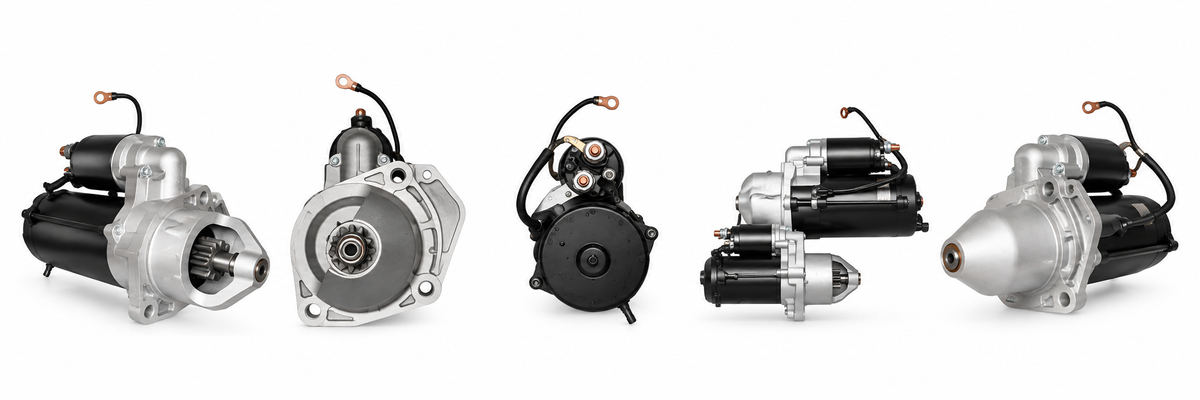 24V Heavy-Duty Starter Motor – 4.0kW