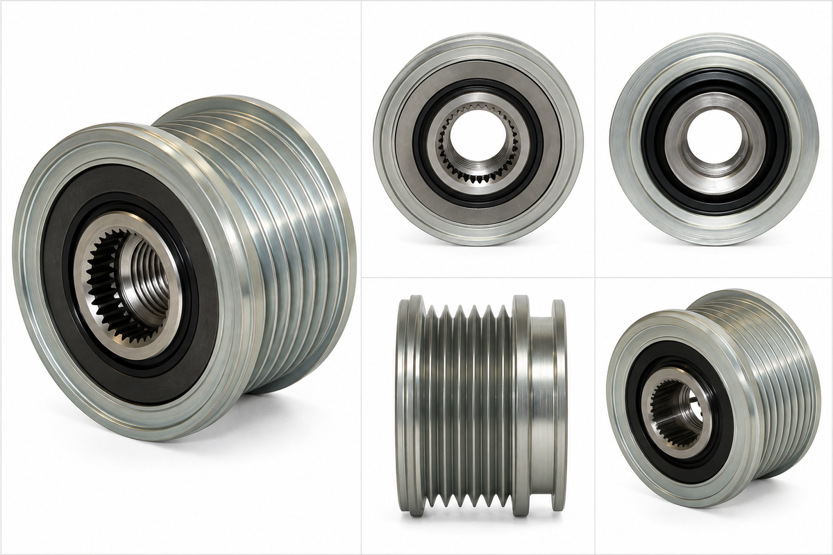 6-Groove Alternator Freewheel Pulley – Mercedes-Benz CDI