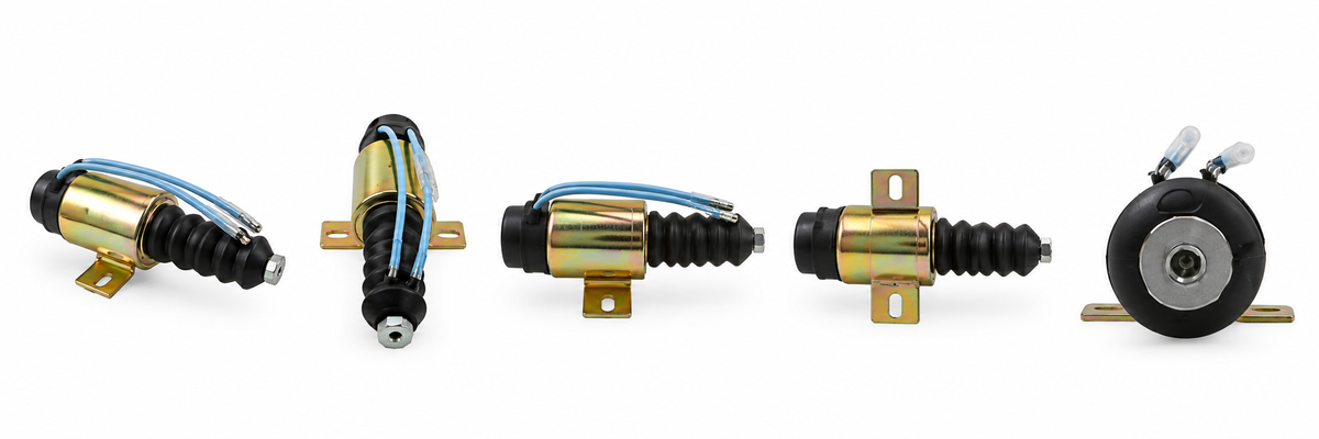 24V Heavy-Duty Diesel Stop Solenoid