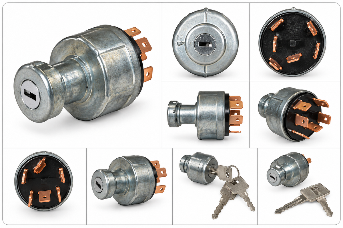 Heavy-Duty Diesel Preheat Ignition Switch