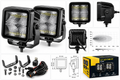 Hella LED Black Magic 3.2" Cube Kit - (Flood)