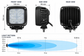Hella Valuefit Square LED Worklight 45W - FLOOD