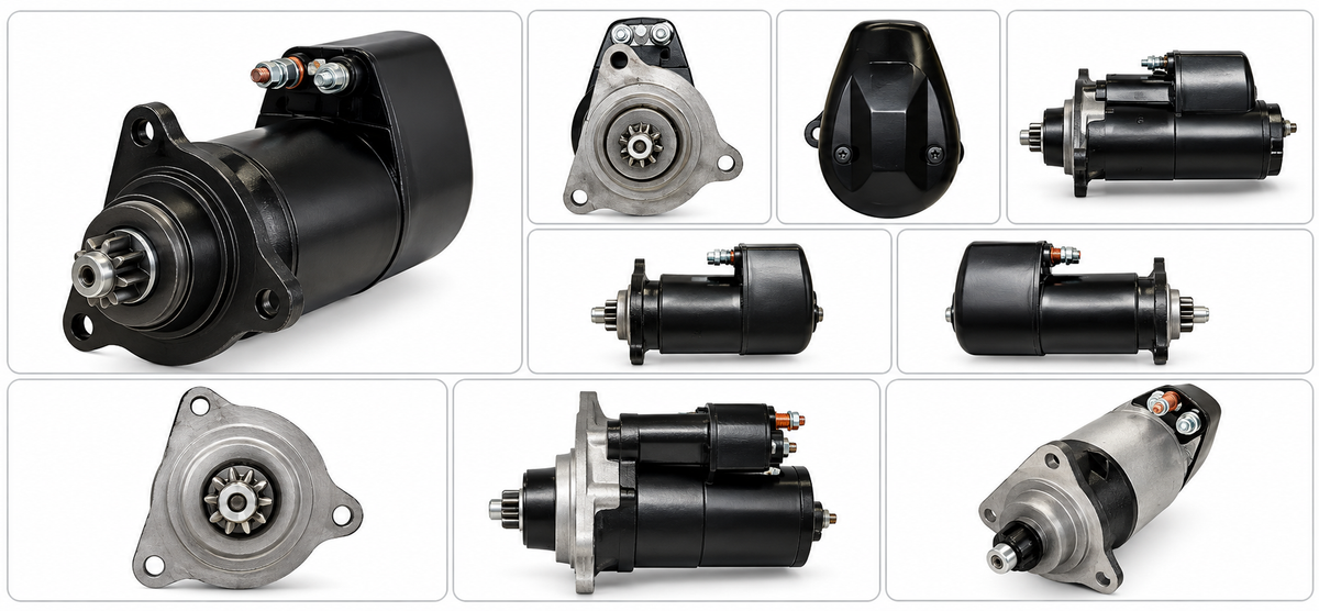 24V 5.4kW Heavy-Duty Starter Motor – MAN F2000