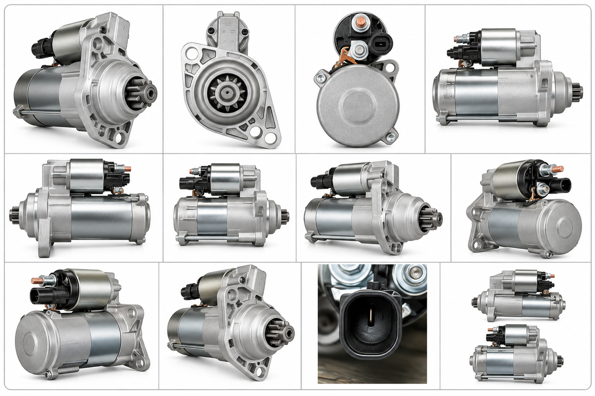 12V 2.0kW 12-Tooth Starter Motor