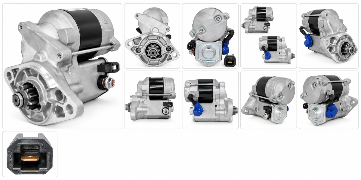 Toyota 12V Starter Motor – 9 Tooth / 1.0kW