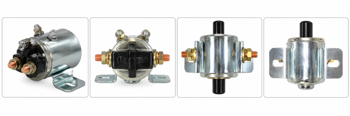 12V Continuous-Duty Battery Isolator Solenoid