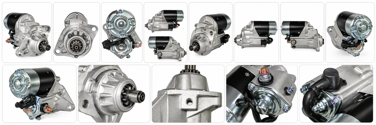 24V Heavy-Duty Starter Motor – 4.5kW